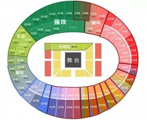 TFBOYS六周年演唱会合体,红橙蓝绿你喜欢哪片海?