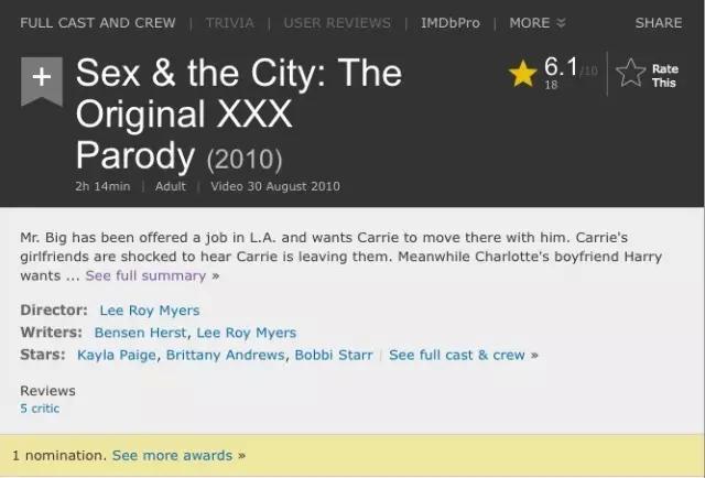 我在网上随便下了部《速度与激情》，万万没想到是AV成人片