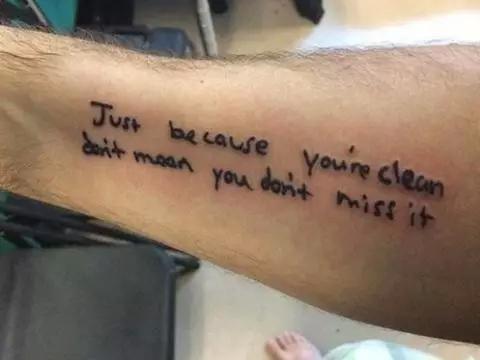 想文身却不知道文什么风格，试试这个“会说话”的文身