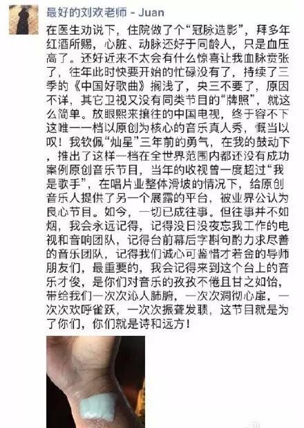 《中国好歌曲》死而复生，刘欢终于不用再陪那英那帮人演戏了！