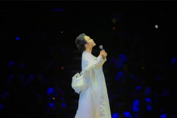 李玉刚执导《般若号角》在京首演，朱哲琴登台助阵