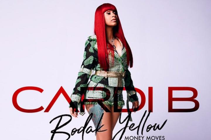 Cardi B凭《Bodak Yellow》斩下多个职业首冠