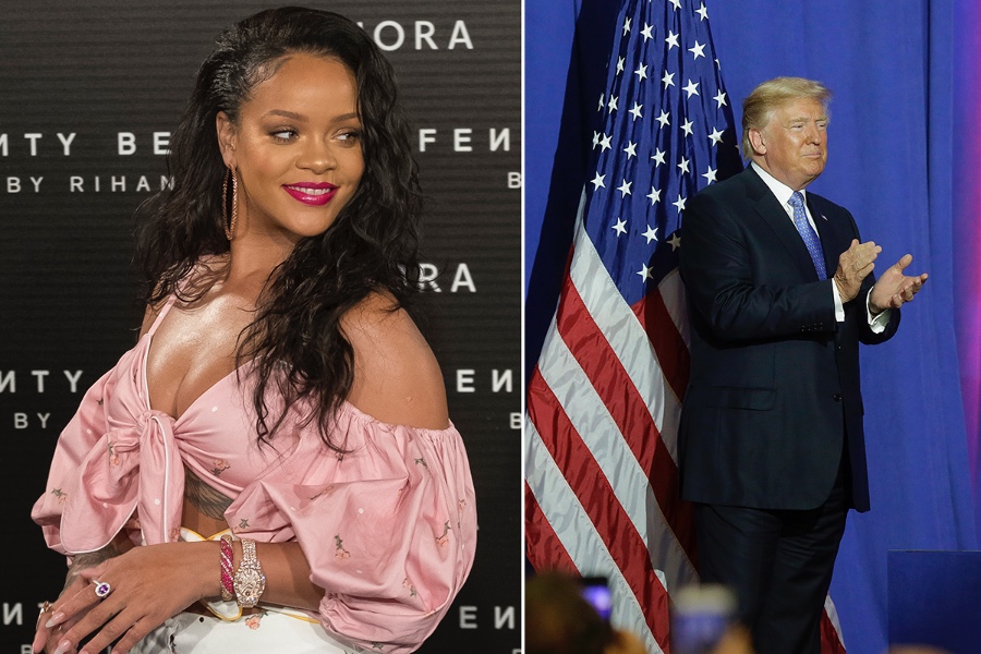 Rihanna发推请求川普援助Puerto Rico：别让你的人民就这样死去！
