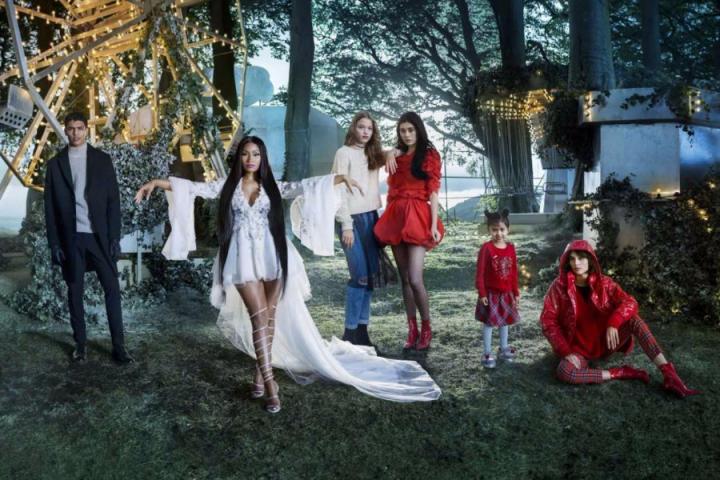 Nick Minaj代言H＆M，给你一个温暖的冬天。